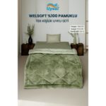 Uysal Yorgan Welsoft Akfil Tek Kişilik Uyku Seti 195X215