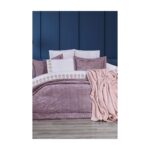 Çeyiz Diyarı Opal 10 Parça Battaniyeli Çeyiz Seti Gül Kurusu