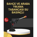 48V Şarjlı Basınçlı Yıkama Tabancası Köpük ve Çift Nozul 2025 Model