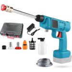 Şarjlı ve Yüksek Basınçlı Oto Yıkama Makinesi ve Sulama Tabancası Bahçe Yıkama Makinesi - Görsel 5