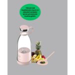 Çevre Dostu Cam Gövdeli Kablosuz Smoothie Blender - Görsel 5