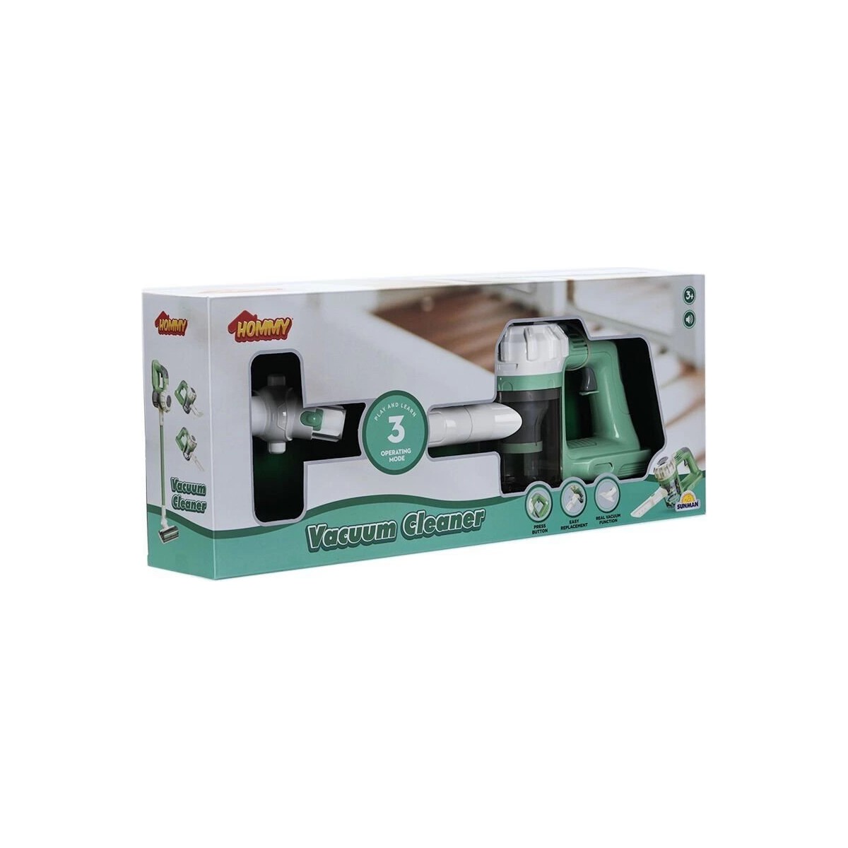 110001212716391.jpg 4908 Sun-Rst-Hmy-Ev Aleti Dikey Süpürge Fonk A Yşl Sesli - Görsel 1