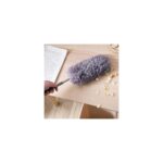 140 cm Teleskopik Uzatılabilir Mikrofiber Yumuşak Başlıklı Gri Toz Alma Fırçası Toz Püskülü - Görsel 2