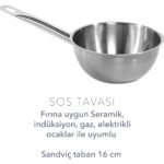 Metro Chef Metro Professional 16CM Çelik Sos Tavası