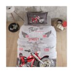 Mulvxurg  URG02  Nevresim Takımı Tek Kişilik Street King V1 Gri (Mulvix)