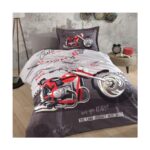 Mulvxurg  URG02  Nevresim Takımı Tek Kişilik Street King V1 Gri (Mulvix) - Görsel 2