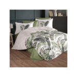 Mulvxurg  URG02  Nevresim Takımı Çift Kişilik Hena V2 Yeşil (Mulvix)