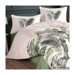 Mulvxurg  URG02  Nevresim Takımı Çift Kişilik Hena V2 Yeşil (Mulvix) - Görsel 2