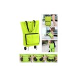 Evvano Katlanabilir Tekerlekli Pazar Arabası 75 cm x 35 cm - Görsel 3