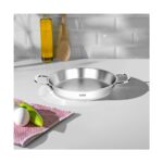 Nehir Silver Çelik Italyan Omlet Sahan 20 cm Kapaksız - Görsel 4