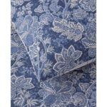 English Home Boho Bloom Pamuk Tek Kişilik Nevresim Takımı 160X220 cm Lacivert - Görsel 4