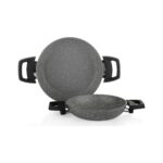 Schafer Eternal Sahan 18cm+22cm-2 Li Set-Gri - Görsel 2