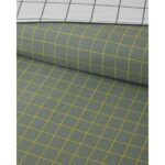 English Home Checkmate Kolay Ütülenir Çift Kişilik Nevresim Seti 200X220 cm Yeşil - Görsel 3