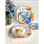 Rossev Yemek Takımı Lemons 24 Parça 6 Kişilik
