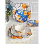 Rossev Yemek Takımı Lemons 24 Parça 6 Kişilik - Görsel 2