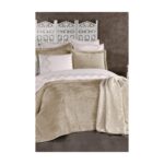 Çeyiz Diyarı Efsun 10 Parça Battaniyeli Çeyiz Seti Bej