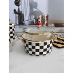 Rossev Dama Emaye Kızartma Tenceresi 22 cm - Görsel 2