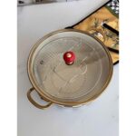 Rossev Dama Emaye Kızartma Tenceresi 22 cm - Görsel 5