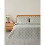 English Home Serenade Kolay Ütülenir Tek Kişilik Nevresim Seti 160X220 cm Yeşil