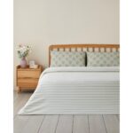 English Home Serenade Kolay Ütülenir Tek Kişilik Nevresim Seti 160X220 cm Yeşil - Görsel 2