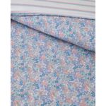 English Home Bloss Mist Kolay Ütülenir Tek Kişilik Nevresim Seti 160X220 cm Lila - Görsel 3