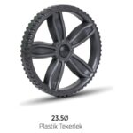 Perilla Delüx Kalın Tekerlekli Alışveriş Pazar Arabası - Görsel 3