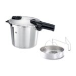 Fissler Vitaquick Premium 6 Litre Düdüklü Tencere + Buharda Pişirme Aparatı