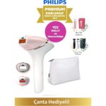 Philips Cilt Tonu Sensörü Kablosuz Yüz, Vücüt ve Hassas Bölge Bakım & Akıllı Lazer Premium Epilasyon Seti