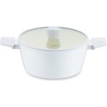 Jumbo Swiss Crystal Light Grey Derin Tencere 24 cm