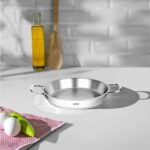 Nehir Silver Çelik Italyan Omlet Sahan 16 cm Kapaksız - Görsel 4