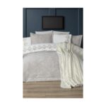 Çeyiz Diyarı Arbor 10 Parça Battaniyeli Çeyiz Seti Krem