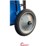 Lavinger 2 Adet 18 cm Metal Gövde Pazar Arabası Tekerleği Süper Sağlam Araba Tekeri Somun&pul Hediyeli - Görsel 3