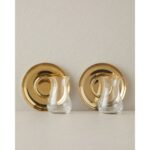 English Home Graceful Çelik 4 Parça 2 Kişilik Çay Seti 140 ml Gold - Görsel 2