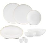 Jumbo Belle Gold 55 Parça 12 Kişilik Yemek Takımı