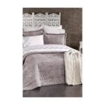 Çeyiz Diyarı Efsun 10 Parça Battaniyeli Çeyiz Seti Gri