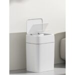Karen Banyo Otomatik Sensörlü Çöp Kovası Beyaz 18 Lt 4147-02 - Görsel 2