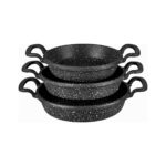 Makay 3pcs Döküm Sahan Tava Set 18-20-22CM (5282)