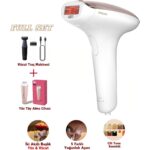 Philips  lumea Advanced Ipl Tüy Alma Cihazı, 2 Ayrı Başlıklı (Yüz & Vücut) Cilt Tonu Sensörlü Lazer Epilasyon Cihazı + Tüy Alma Cihazı + Tıraş Makinesi + Lambader (Onerous)