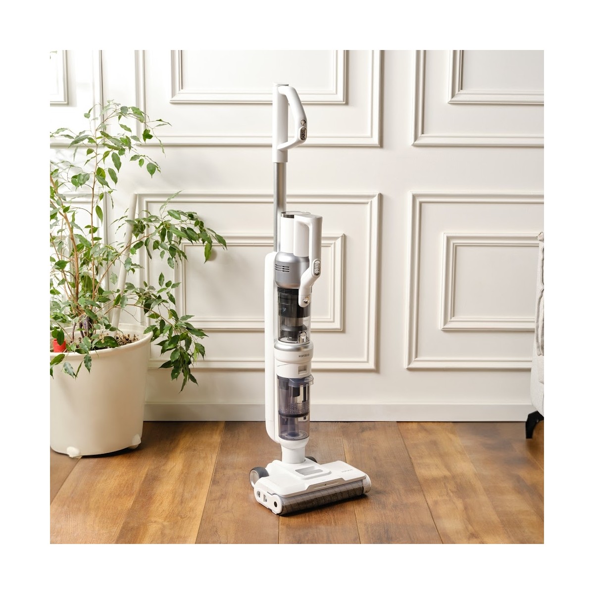 110001216257860.jpg Karaca Aquaclean Pet 3In1 Kablosuz Islak&Kuru Dik Süpürge, Paspas Ve El Süpürgesi - Görsel 1