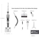 Karaca Aquaclean Pet 3In1 Kablosuz Islak&Kuru Dik Süpürge, Paspas Ve El Süpürgesi - Görsel 2