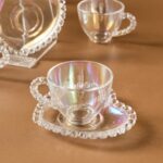 Karaca Rory Lüsterli Cam 6 Kişilik Kahve Fincan Takımı 80 ml - Görsel 3