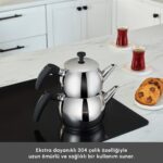 Karaca Alim Indüksiyon Tabanlı Midi Boy Çaydanlık - Görsel 5
