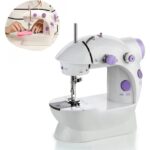 MiraLive Pratik Taşınabilir Elektrikli Veya Pilli Seyahat Tipi Hız Ayarlı Kademeli Dikiş Makinesi