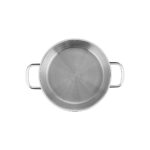 Nehir Silver Çelik 3 Parça Italyan Omlet Sahan Seti (16-18-20 Cm) - Görsel 5