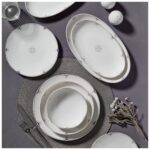 Güral Porselen Camelia  54 Parça 12 Kişilik Yemek Takımı 67101 - Görsel 3