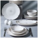 Güral Porselen Camelia  54 Parça 12 Kişilik Yemek Takımı 67101