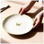 Güral Porselen Flora Green 12 Parça 4 Kişilik Kahvaltı Takımı 4883 - Görsel 2