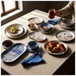 Güral Porselen Bilbao 27 Parça 6 Kişilik Kahvaltı Takımı 4256