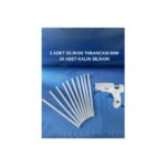 dm dikişmarket Sıcak Silikon Tabancası ve 10 Adet Silikon kalın