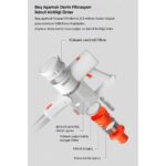 Hiking Şarjlı Dikey Süpürge | Bldc Motor, Güç Ayarı, Geniş Hazne, 60 Dk Kullanım Süresi - Görsel 3